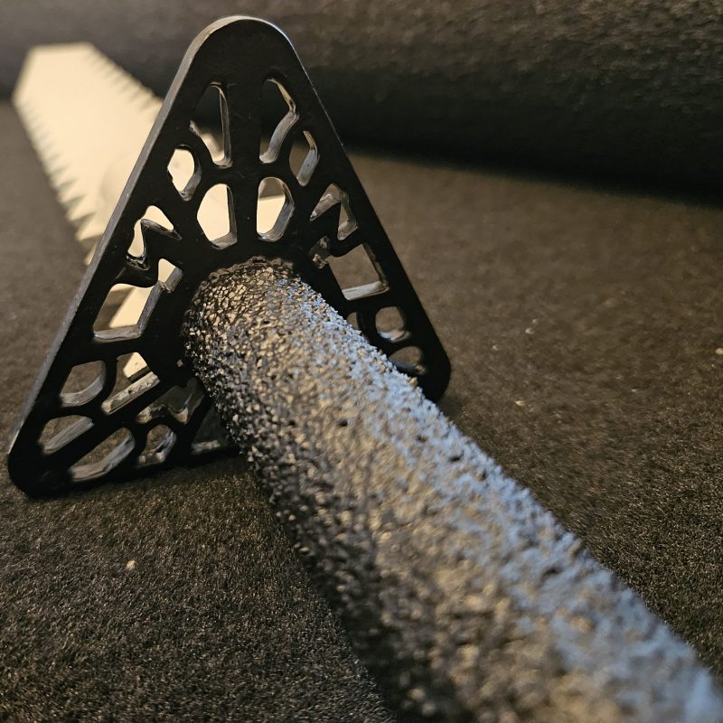 Tactical glass saw in action – professional vehicle glass removal tool for police and military operations